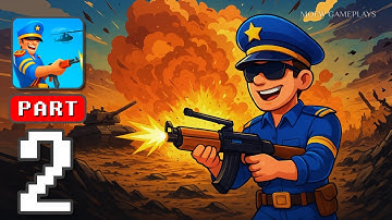 Commander io - Gameplay Walkthrough Part 2 - Army Commander Base Defense (iOS, Android)