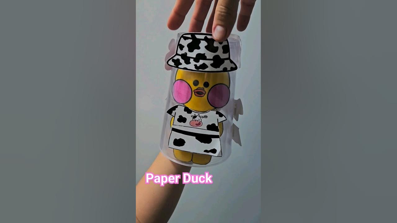 Ideias de roupas para seu pato paper duck ! 💕 #lalafanfan #paperduck