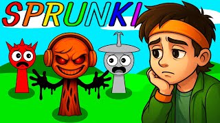 BLACK BECAME OREN AND INFECTED ALL THE SPRUNKIS (SPRUNKIS SHIFTED)
