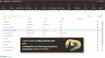 Creating File-Based Data Integrations in Cloud EPM Planning