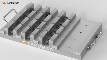 Kamishiro CNC Workholding KS-OKP Vise 5 axis Milling Tools Machinist Machining Quick-Change