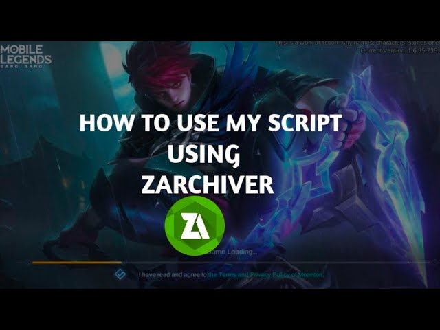 How To Use My Script Using Zarchiver | Julian Patch class=