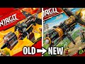 ALL LEGO Ninjago 2021 Legacy Sets - OLD vs NEW!