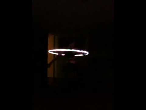 Rosy Glow's hoop performance