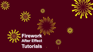 Fireworks animation after effects  | Happy New Year | After Effects Repeater | Create Firework