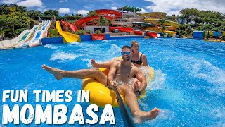 Exploring Kenya LARGEST Water Park / Wild Waters Mombasa