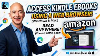 How to Access Kindle eBooks Using a Web Browser (Windows & Mac) #kindle  #amazon