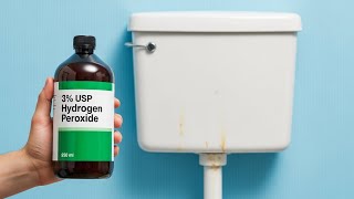 Pour Hydrogen Peroxide In Your Toilet Tank (Here's Why)