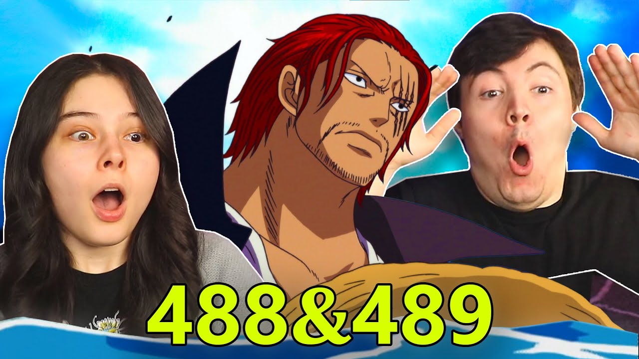 SHANKS ENDS THE WAR!?!? 👒 One Piece Ep 488 & 489 REACTION & REVIEW