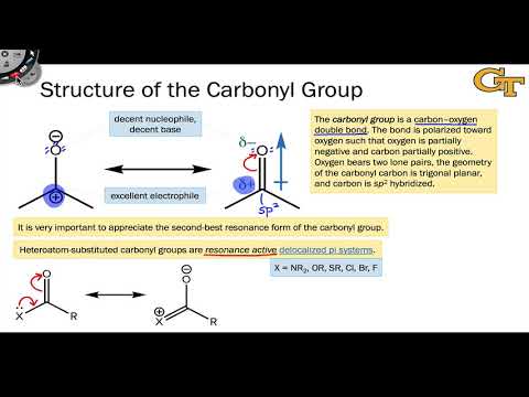 06.01 Structure of the Carbonyl Group