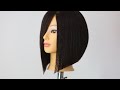 How to cut a beautiful A-line bob by Ben Brown