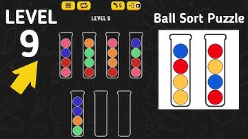 Ball Sort Puzzle Level 9