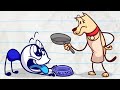 Pencilmate & Pencilmiss 🐶 WHAT A CUTE DOG 🐶 Puppy Compilation 🐗 Cartoons 2020