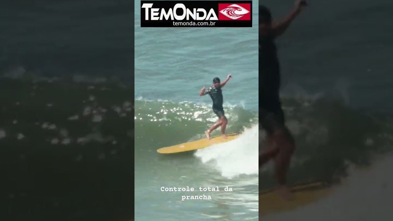 Controle total da prancha nas ondas