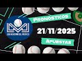 Pronósticos y Apuestas LMP  21/11/2025 🇲🇽⚾️❄️