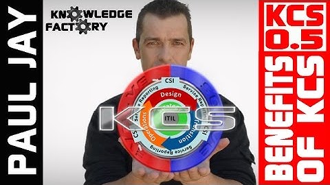 KCS 0.5 The Benefits of Knowledge Centered Support