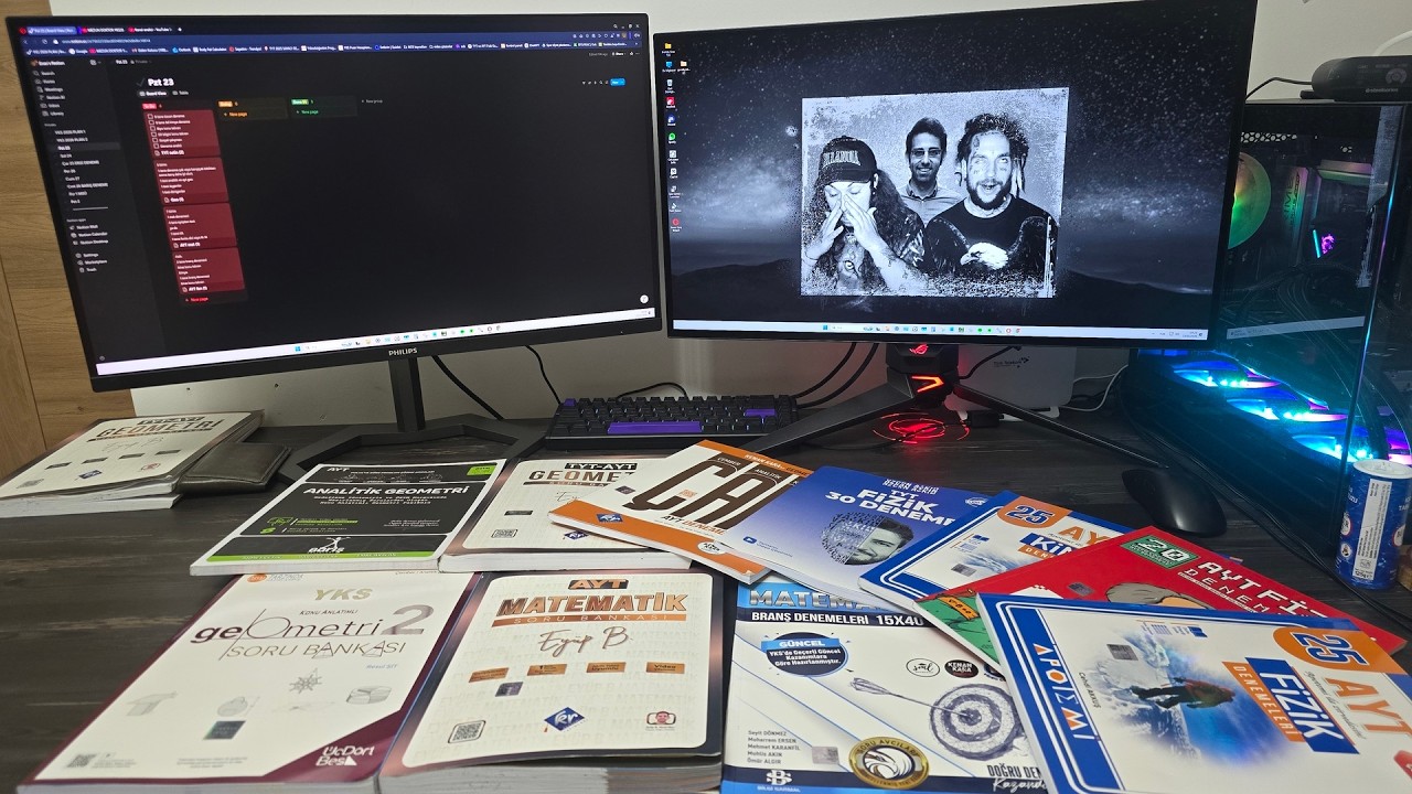 +9 SAAT MİNİK DENEME ALIŞVERİŞİ VE AYT BASIŞ #yks #yks #mezun