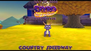 Spyro 3 Year Of The Dragon: Prototype (July 27, 2000) Part 16: Country Speedway