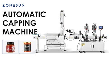 How To Use ZS-XG440T2 Automatic Metal Twist Off Feeding Capping Machine
