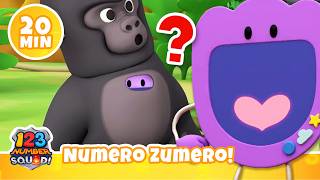 Numero Zumero! | 123 Number Squad | Fun Moments | 20 MINS | Kids Cartoon | #compilation