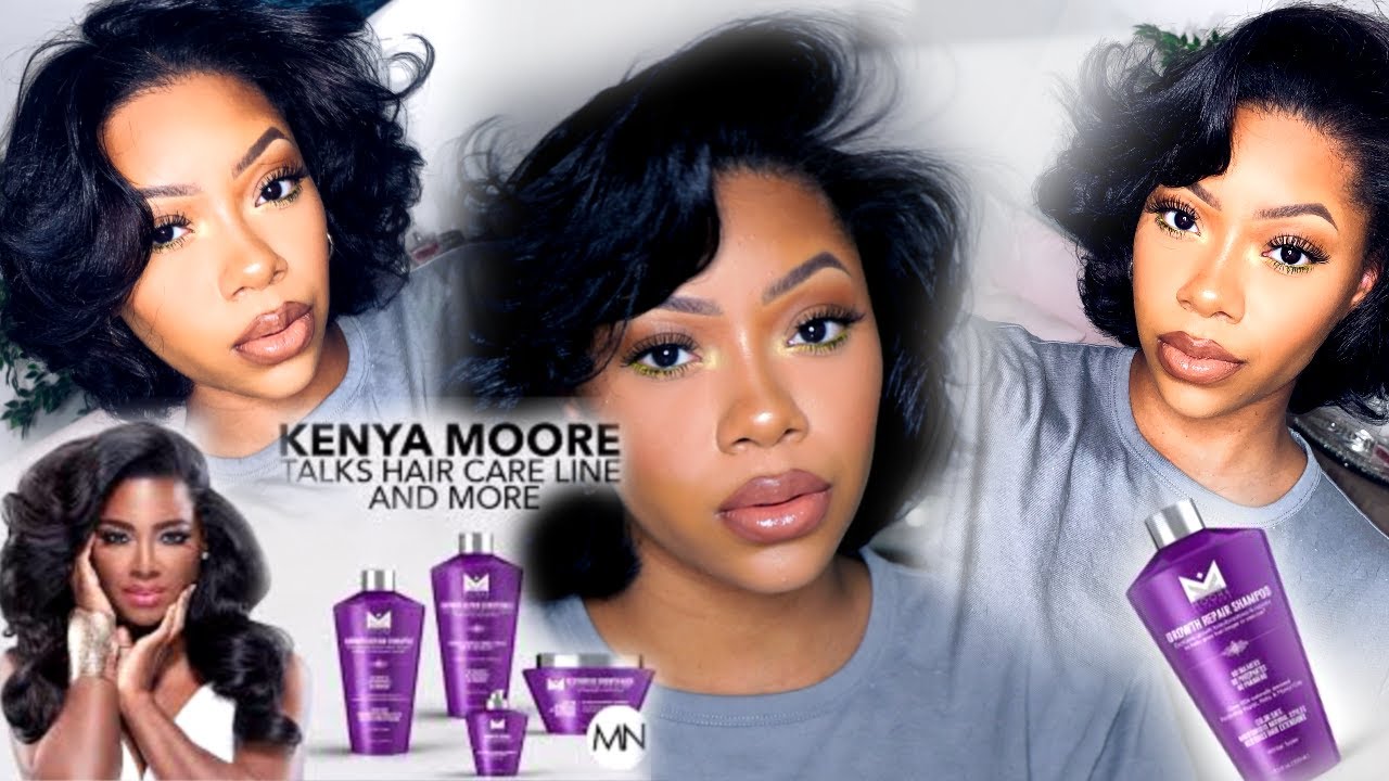 TRYING KENYA MOORE'S HAIR CARE LINE! - thptnganamst.edu.vn