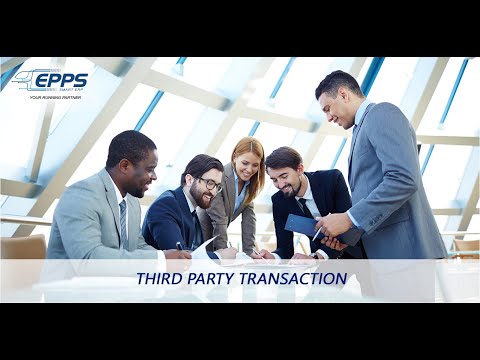 EPPS SMART ERP - Third-Party Transaction