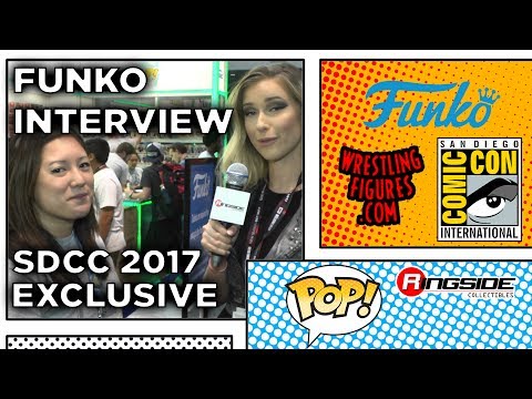 WWE San Diego Con Con 2017 (SDCC): Funko Pop Interview!