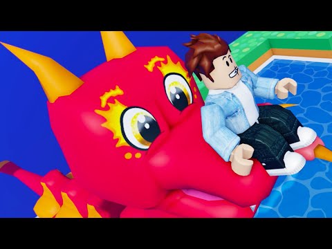 Видео: Кид спас МАЛЫША Дракона 🐲 Побег в Baby Dragon Story ROBLOX