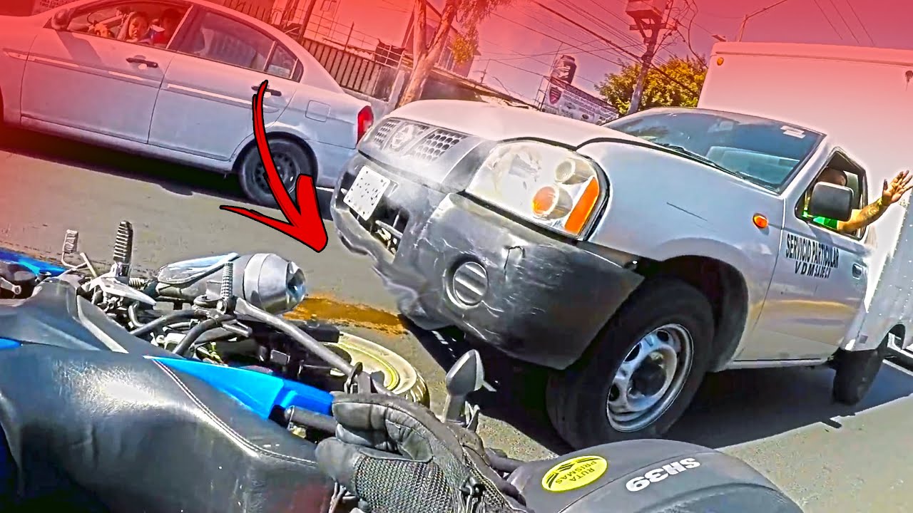 Driver Loses Control | Unexpected & Epic Biker Moments 2021
