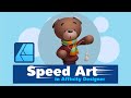 Speed art in Affinity Designer