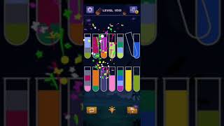 Sort Water Puzzle Level 100 Walkthrough Solution iOS/Android