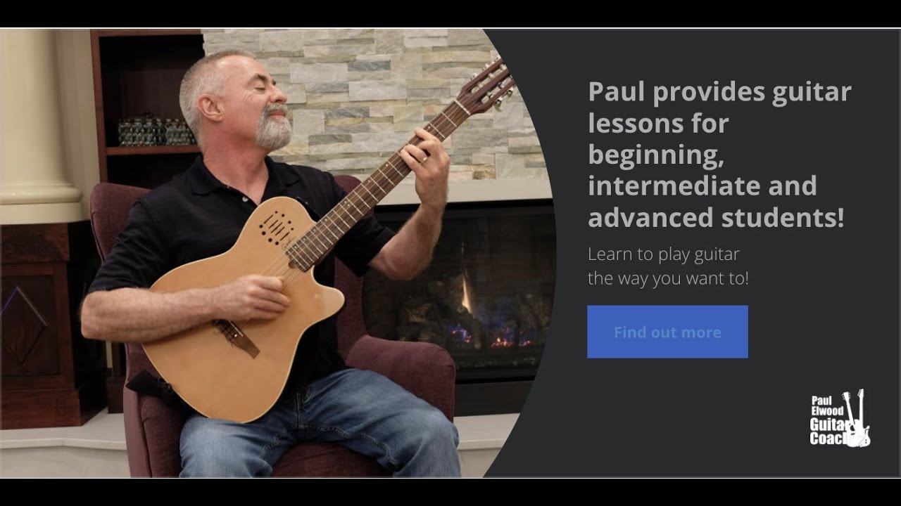 Paul Elwood, Guitar Coach till there was you YouTube