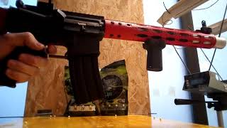 PROVA DI TIRO CON m4 Cerakote EvolutionGear mod SPEED SOFT FULL CUSTOM BY RAFFUS screenshot 3