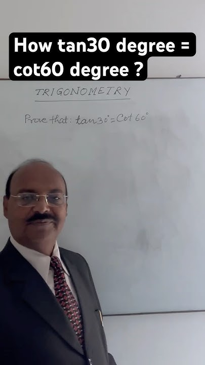 How To Prove Tan 30 Cot 60 trigonometricratios trigonometry cot-30-cot-60-1-apon-cot-30-cot-60-cot-90-brainly-in