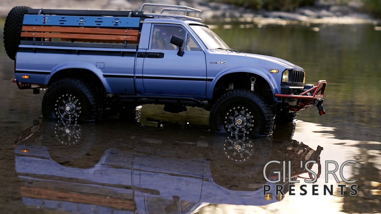 RC4WD TF2 HILUX WITH SCALE GARAGE SYSTEM BED RACK #2 - GIL'S RC