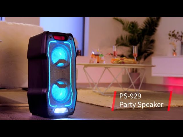 Sharp PS 929 Party Speaker - YouTube