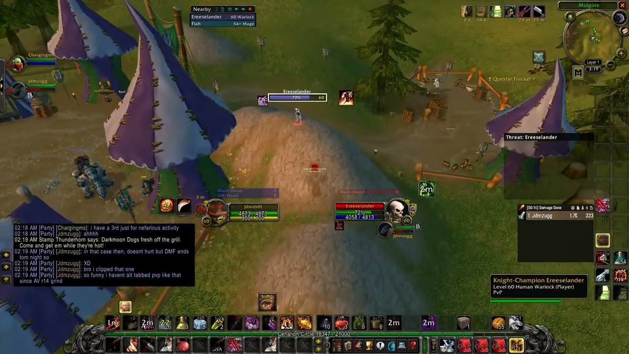 WoW Classic Anniversary --- JDM the Darkmoon Faire Buff Slayer!