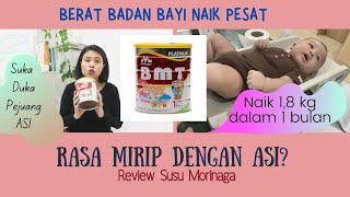 Susu Formula untuk Menaikkan Berat Badan Bayi - Review Susu Morinaga