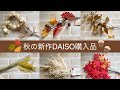 ★速報★【ダイソー購入品】10月2日購入/ダイソーの秋の新作造花の紹介