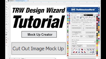 Mock Up Creator | Create Contour Cut Out Image Mock Up | TRW Design Wizard 5.0 Pro Vector Software