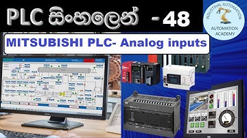 PLC Sinhala-48 Analog Inputs  #NR, #@AutomationAcademySL,