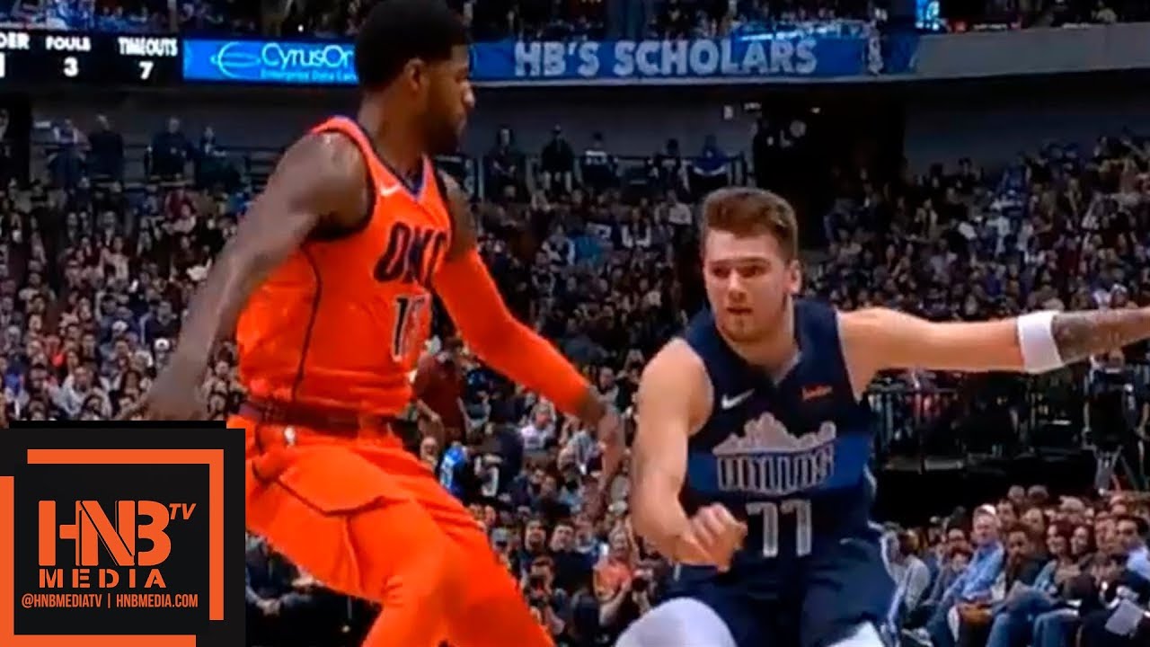 OKC Thunder vs Dallas Mavericks 1st Qtr Highlights 12/30/2018 NBA