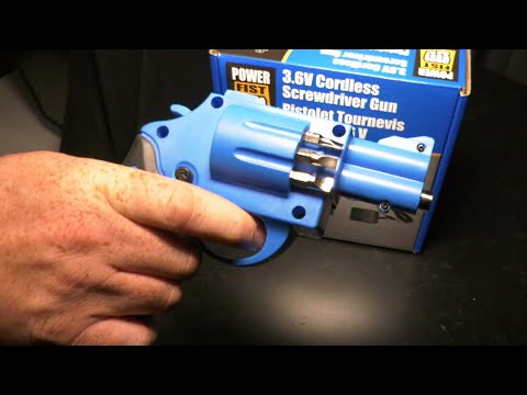 Sale of screwdriver that looks like a handgun raises safety concerns