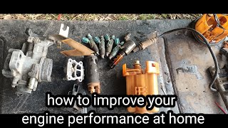 how to improve your engine performance at home