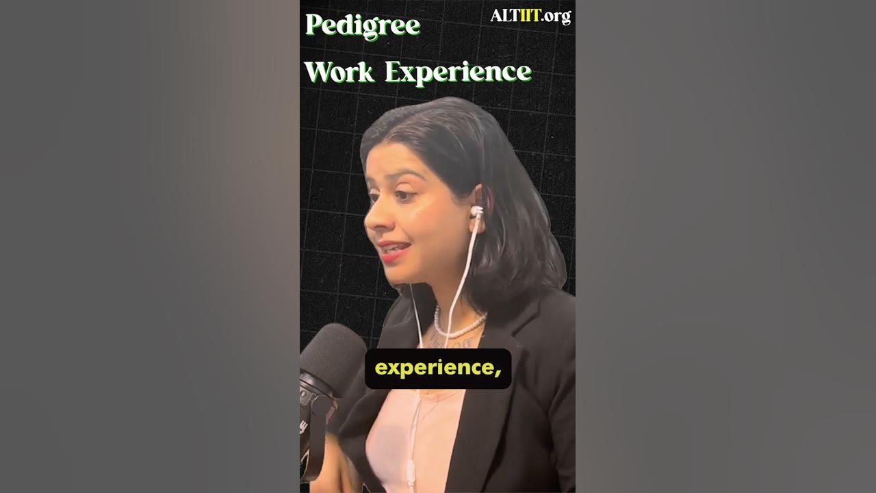 Can you get into AI with 0 experience | ALT IIT.org | Shatakshi Sharma ...