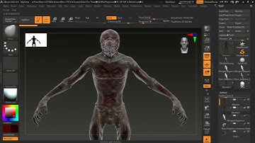 Updating The Gore System, (Test model sculpt)