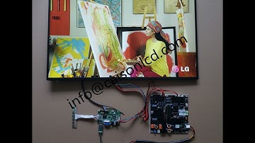 DIY 32-inch Monitor: Building with VGA Audio LCD Controller & LCD Panel