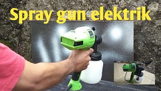 Review spray gun elektrik ryu dan cara menggunakannya.