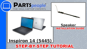 Dell Inspiron 14 (5445) Speaker How-To Video Tutorial