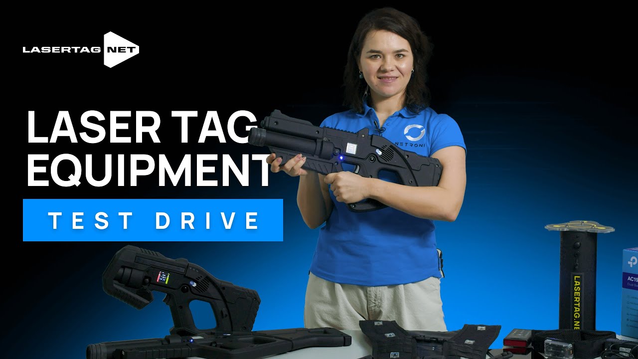 Laser Tag equipment for test drive | Setup, features & benefits